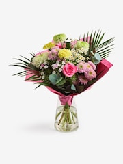 Pink/Yellow Mother's Day Chrysanthemum Fresh Flower Bouquet - Image 4 of 5