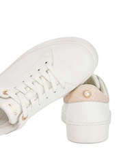 Dune London White Embrace Trainers - Image 6 of 6
