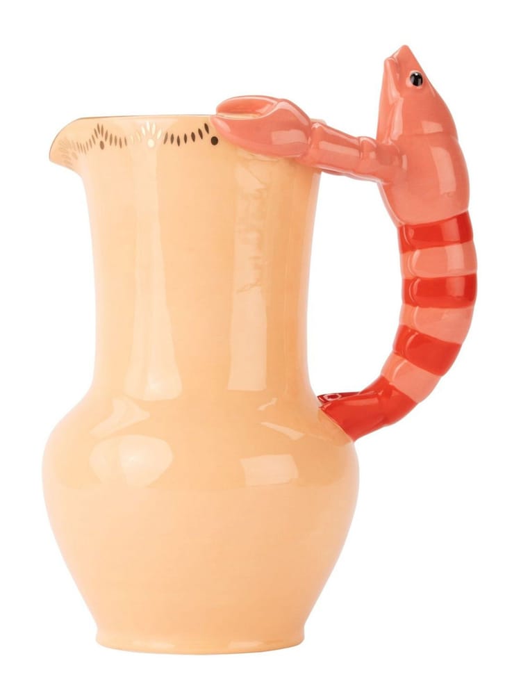 Yvonne Ellen Orange Lobster Jug - Image 1 of 2