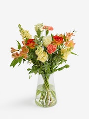 Pastel Stocks and Roses Flower Letterbox Bouquet - Image 4 of 6