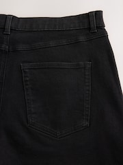 Black Straight Fit Essential Stretch Jeans - Image 11 of 11