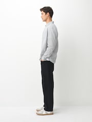 Black Straight Fit Essential Stretch Jeans - Image 6 of 11