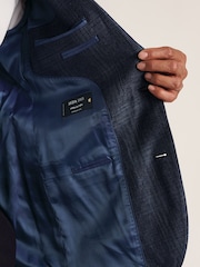 Brook Taverner Check Italian Linen Blend Jacket - Image 3 of 5