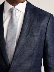 Brook Taverner Check Italian Linen Blend Jacket - Image 5 of 5