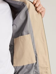 Brook Taverner Brown Cotton Blend Harrington Jacket - Image 8 of 8