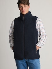 Brook Taverner Fleece Quilted Gilet - Image 4 of 8
