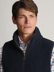 Brook Taverner Fleece Quilted Gilet - Image 7 of 8