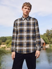 Green Long Sleeve Flannel Shirt - Image 4 of 8