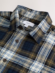Green Long Sleeve Flannel Shirt - Image 8 of 8