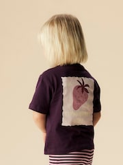 Name It Purple Strawberry Short Sleeve T-Shirt - Image 1 of 4