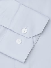 Brook Taverner Blue Satin Cotton Shirt - Image 7 of 7