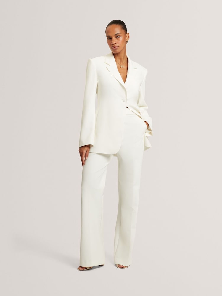 Ted Baker Cream Tailored Jacket - Image 2 of 6