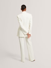 Ted Baker Cream Tailored Jacket - Image 4 of 6
