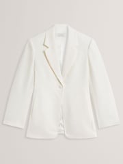 Ted Baker Cream Tailored Jacket - Image 6 of 6