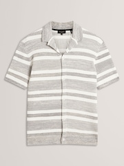 Ted Baker Πουκάμισο με κοντό μανίκι και Ριγέ, χαλαρή εφαρμογή - Εικόνα 5 από 6