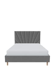 Millbrook Beds Steel Rise Luxury Velvet Frame - Image 2 of 6