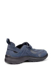 Hotter Blue Standard Fit Ravine Touch Fastening No Tech Shoes - Image 3 of 4