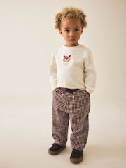 2 Tone Smart Jacket Top & Trousers Set 3 Piece (3mths-7yrs) - Image 2 of 5