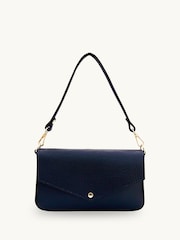 Apatchy Navy The Munro Leather Shoulder Bag - Image 1 of 5