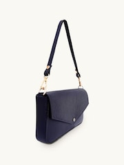 Apatchy Navy The Munro Leather Shoulder Bag - Image 3 of 5