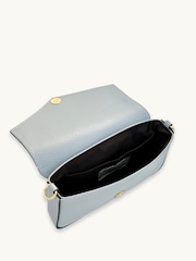 Apatchy Blue The Munro Leather Shoulder Bag - Image 5 of 6