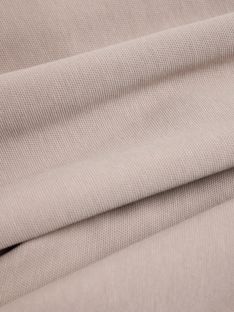 Neutral Textured Pique Zip Through Funnel Sweat Top - Image 10 of 10 Neutral Textured Pique Zip Through Funnel Sweat Top - Image 10 of 10