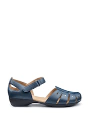 Hotter Blue Standard Fit May Touch Fastening Mary Janes Shoes - Image 1 of 4