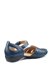 Hotter Blue Standard Fit May Touch Fastening Mary Janes Shoes - Image 2 of 4