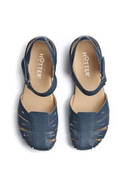 Hotter Blue Standard Fit May Touch Fastening Mary Janes Shoes - Image 4 of 4