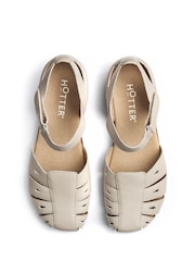 Hotter Cream Standard Fit May Touch Fastening Mary Janes Shoes - Image 4 of 4