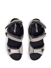 Hotter Grey Extra Wide Fit Walk II Touch-Fastening Active Sandals - Image 4 of 4