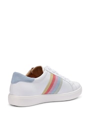 Hotter White Switched Lace Up Cupsole Shoes - Image 3 of 4