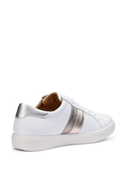 Hotter White White Extra Wide Fit Switched Lace-Up Cupsole Shoes - Image 3 of 4
