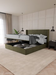 Kaydian Olive Hartley Ottoman Bed - Image 3 of 6
