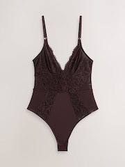 Lipsy Lace Plunge Bodysuit - Bilde 8 av 10