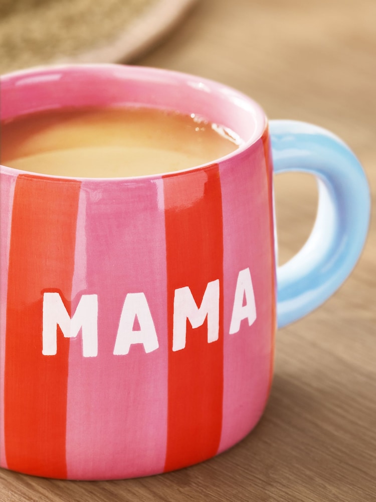 Zolaqlı Mama Mug - 3şəkildən 2 şəkil
