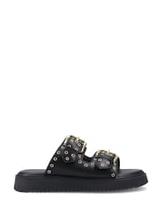 Hush Puppies Black Christine Mule Sandals - Image 1 of 5