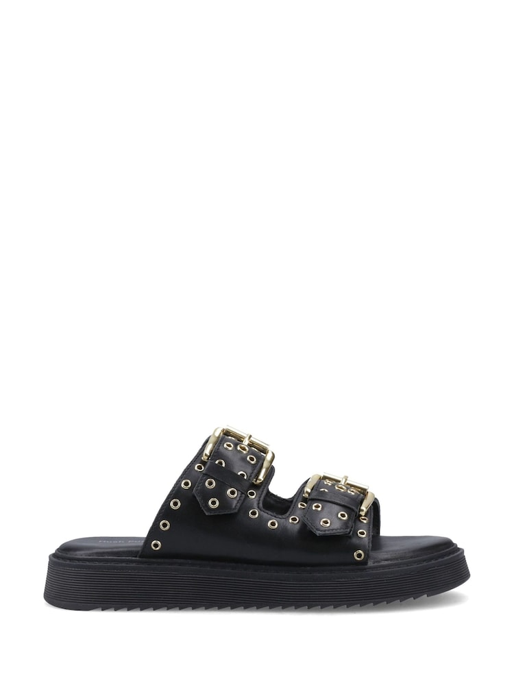 Hush Puppies Black Christine Mule Sandals - Image 1 of 5