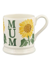 Emma Bridgewater Cream Sunflower Mum 1/2 Pint Mug - Image 2 of 5