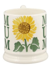 Emma Bridgewater Cream Sunflower Mum 1/2 Pint Mug - Image 4 of 5