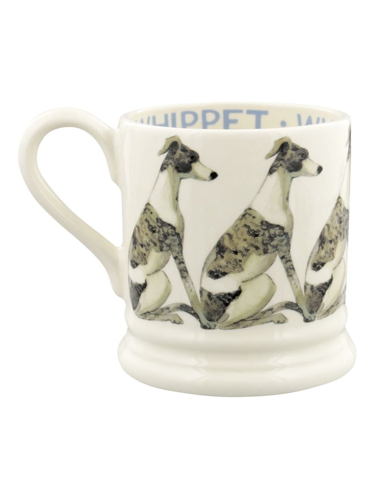 Emma Bridgewater Cream Whippet 1/2 Pint Mug - Image 2 of 5