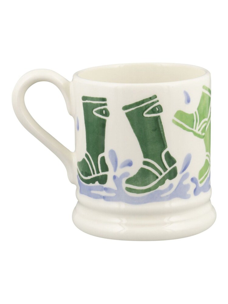 Emma Bridgewater Cream Wellies Dad 1/2 Pint Mug - Image 2 of 4