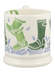 Emma Bridgewater Cream Wellies Dad 1/2 Pint Mug - Image 3 of 4