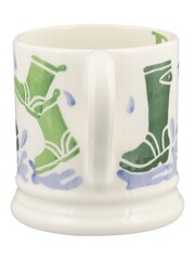 Emma Bridgewater Cream Wellies Dad 1/2 Pint Mug - Image 4 of 4