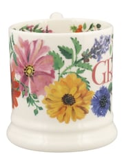 Emma Bridgewater Cream Garden Flowers Granny 1/2 Pint Mug - Image 4 of 5