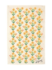 Emma Bridgewater Yellow Windblown Daffodils Tea Towel - Image 1 of 1
