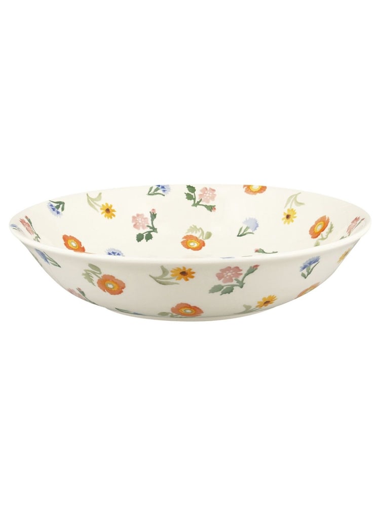 Emma Bridgewater Cream Poppies & Pinks Medium Dish - Image 1 of 3 Emma Bridgewater Cream Poppies & Pinks Medium Dish - Image 1 of 3