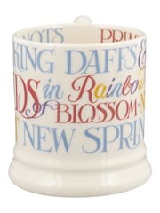 Emma Bridgewater Cream Easter Toast Daffodils & Tulips 1/2 Pint Mug - Image 4 of 5