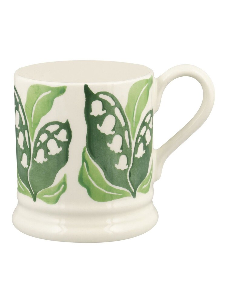 Emma Bridgewater Cream Lily Of The Valley 1/2 Pint Mug - Image 1 of 4