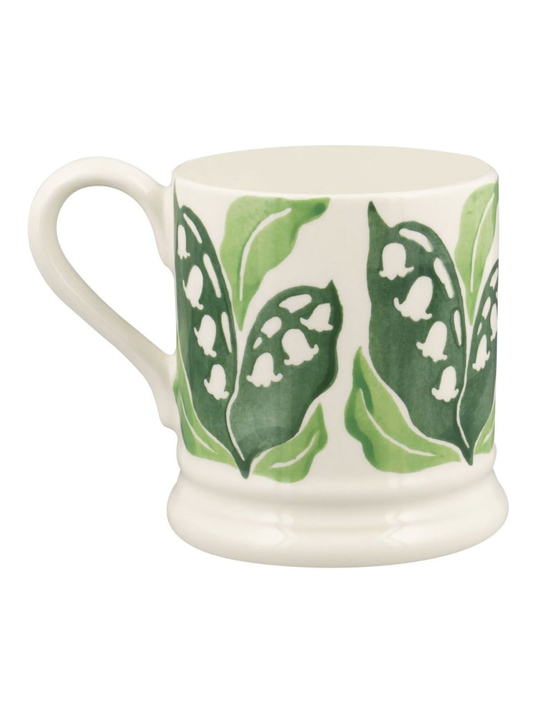 Emma Bridgewater Cream Lily Of The Valley 1/2 Pint Mug - Image 2 of 4